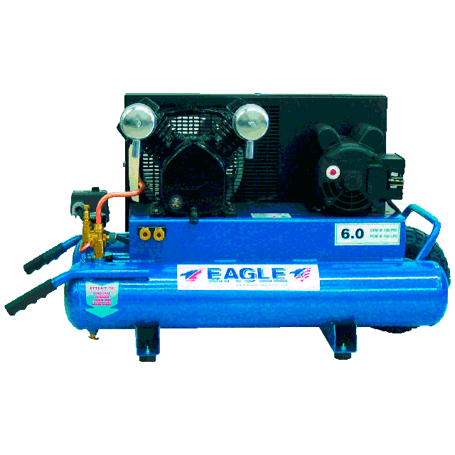 Compresseur d'air 6 pcm portatif