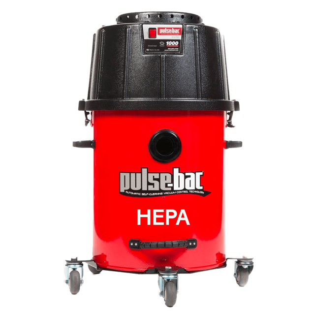 Aspirateur poussière de béton HEPA 8 gal