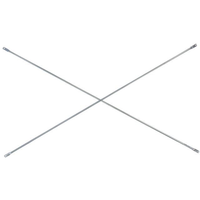 Scaffold cross brace 10 ft x 2 ft - yellow