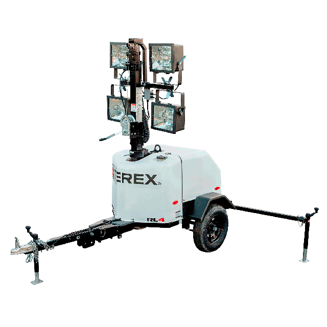 Tour d'éclairage 4000 W génératrice 6 kW 60Hz